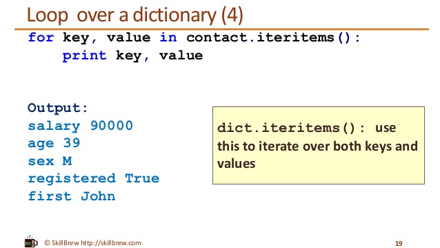 Generate Dict From Key Value
